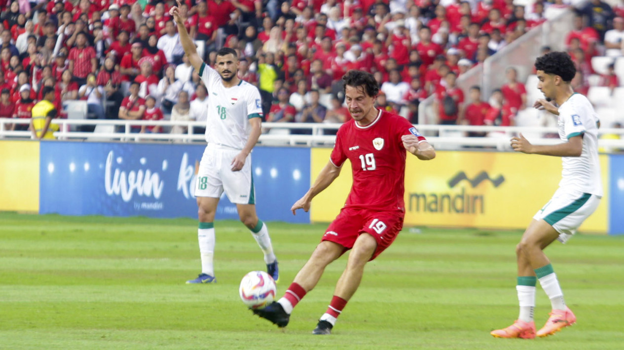 Kualifikasi Piala Dunia, Indonesia Kalah Dari Irak