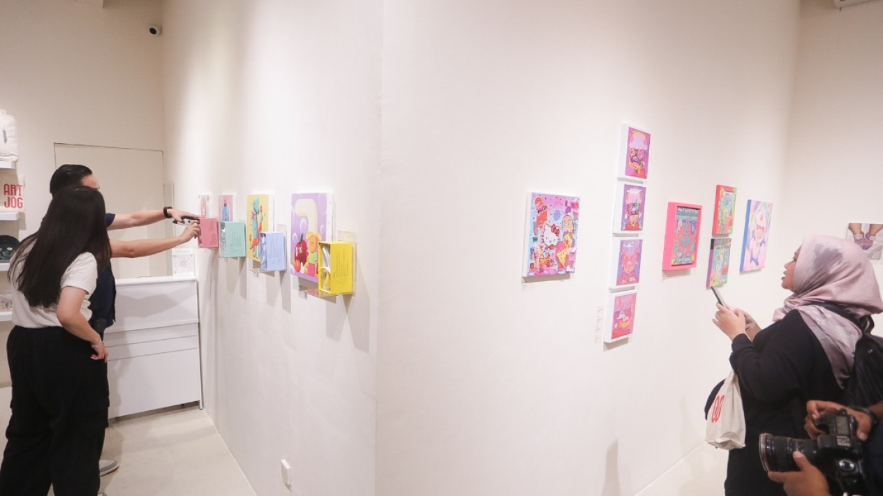 ATST Dan Jakarta Doodle Fest Kolaborasi Gelar Pameran Seni