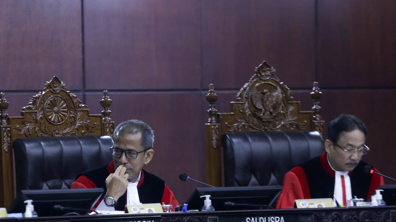 Pembacaan Putusan PHPU Pileg 2024