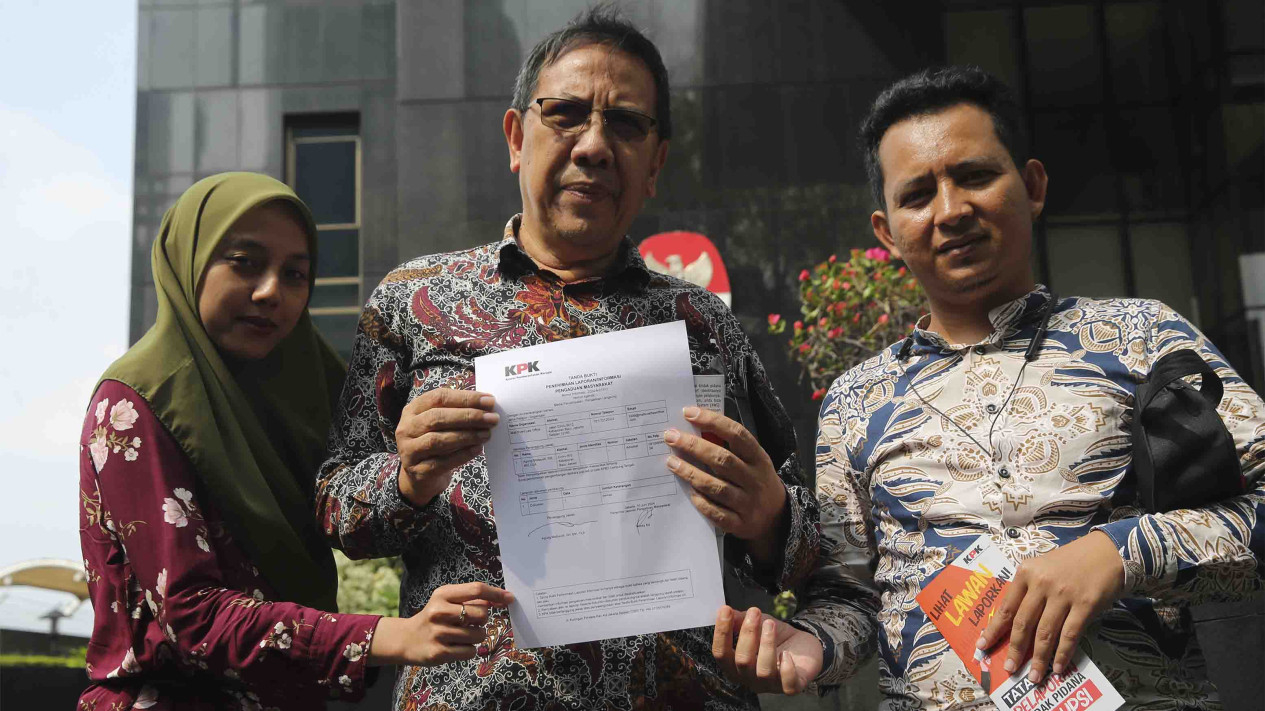 Bupati Lampung Tengah Musa Ahmad Dilaporkan ke KPK