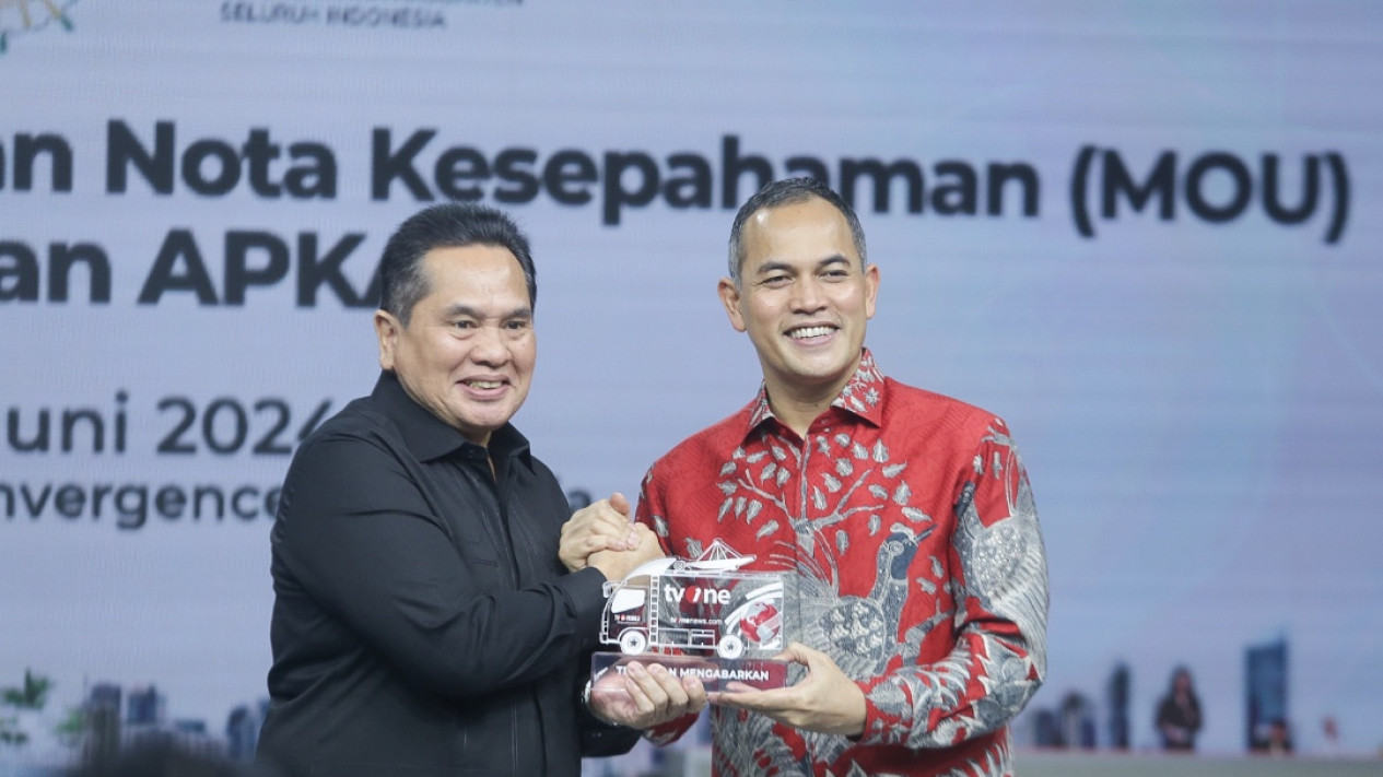 Kunjungan dan Penandatanganan MoU TVOne dan APKASI