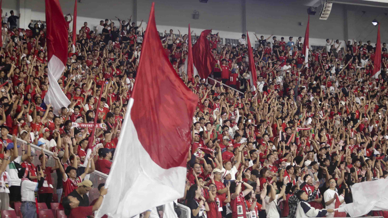 Solid, Penampakan Suporter Timnas Saat Hajar Filipina