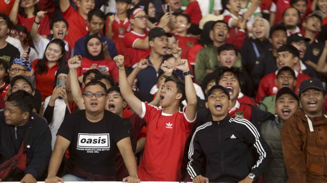 Solid, Penampakan Suporter Timnas Saat Hajar Filipina