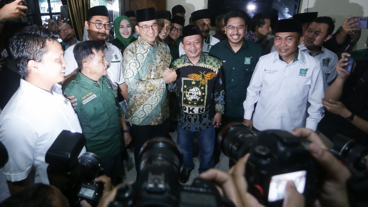 Anies Baswedan Sambangi Markas DPW PKB DKI Jakarta