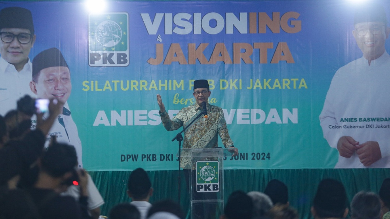 Anies Baswedan Sambangi Markas DPW PKB DKI Jakarta