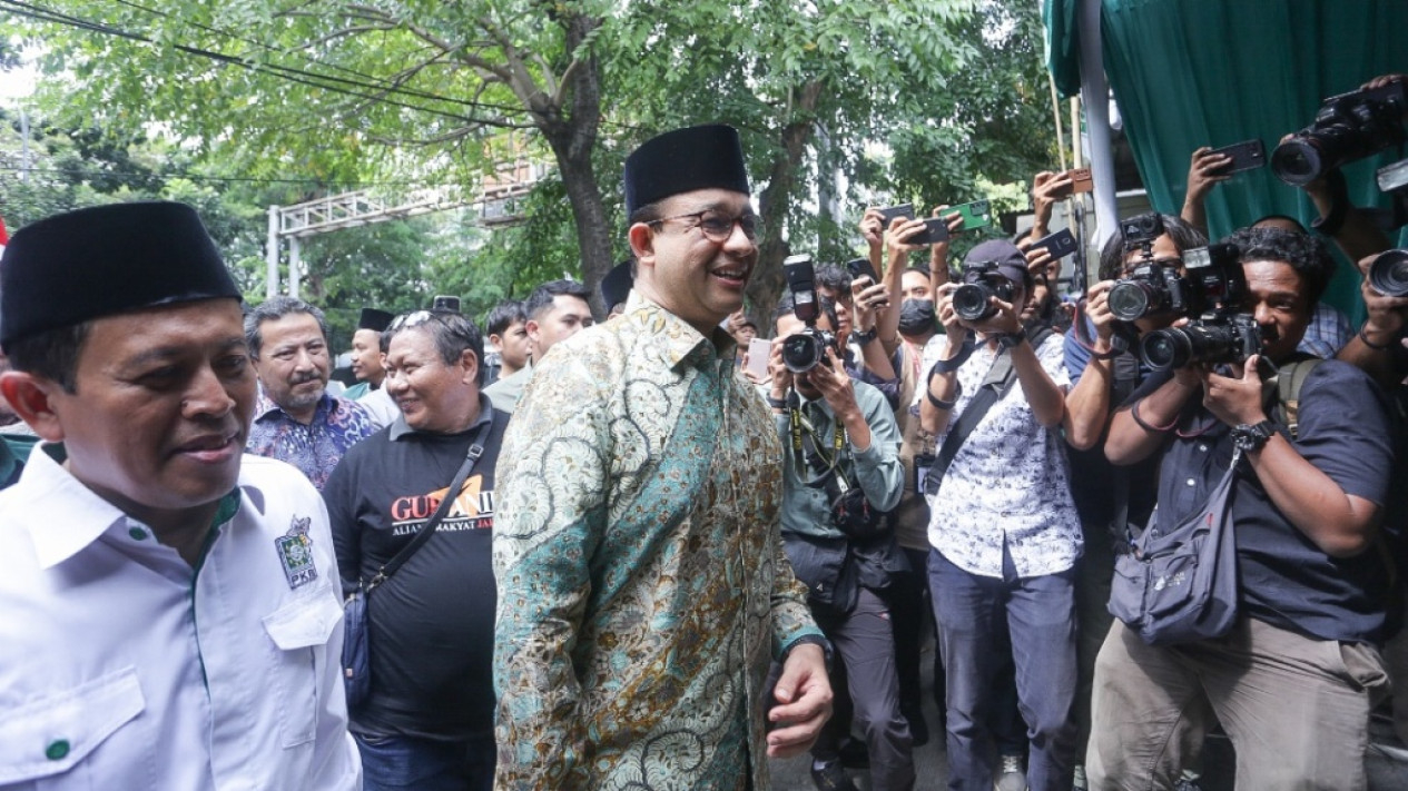 Anies Baswedan Sambangi Markas DPW PKB DKI Jakarta
