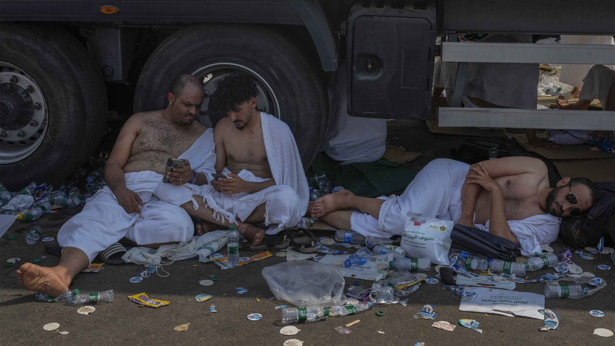 Jamaah Haji Laksanakan Wukuf di Arafah