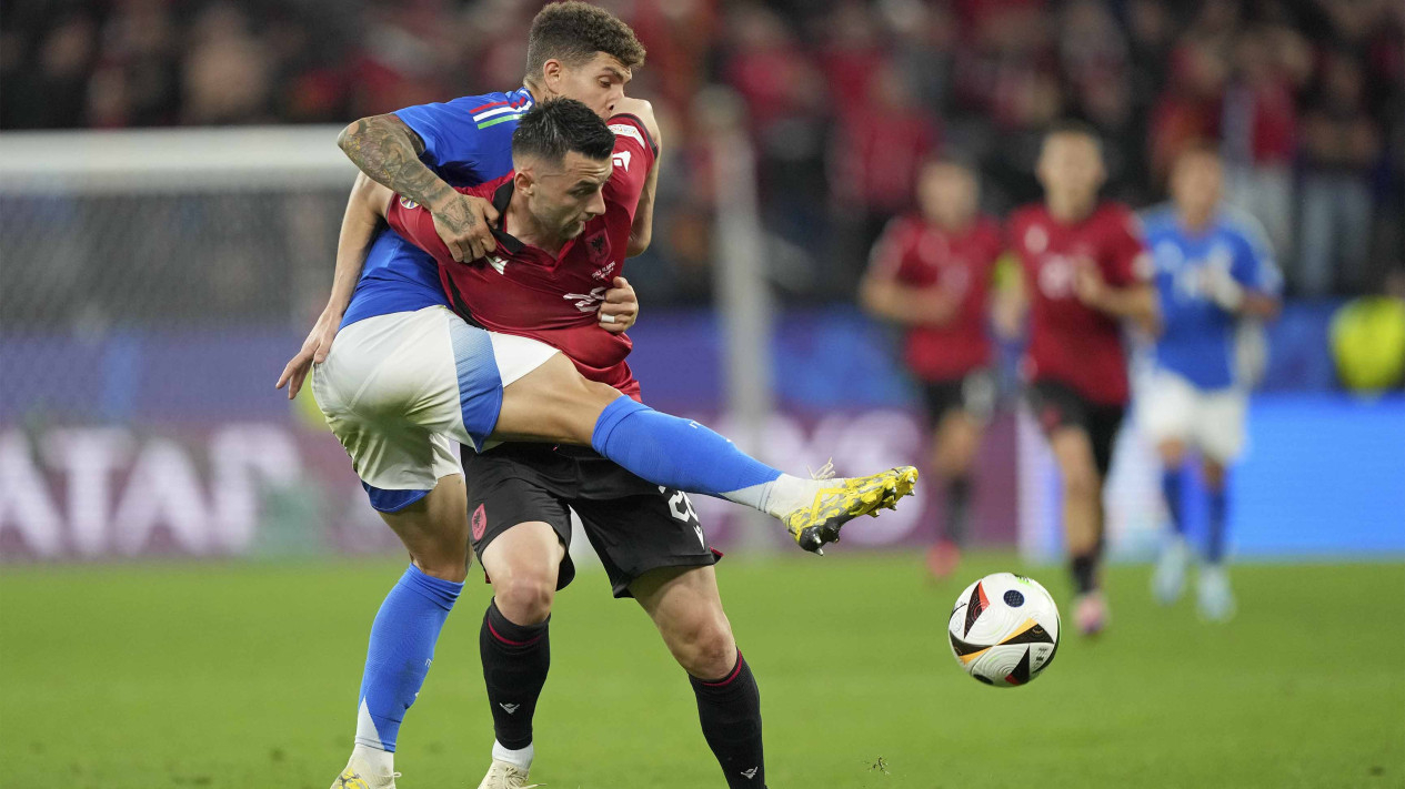 Italia Sukses Kalahkan Albania di Group B Euro 2024