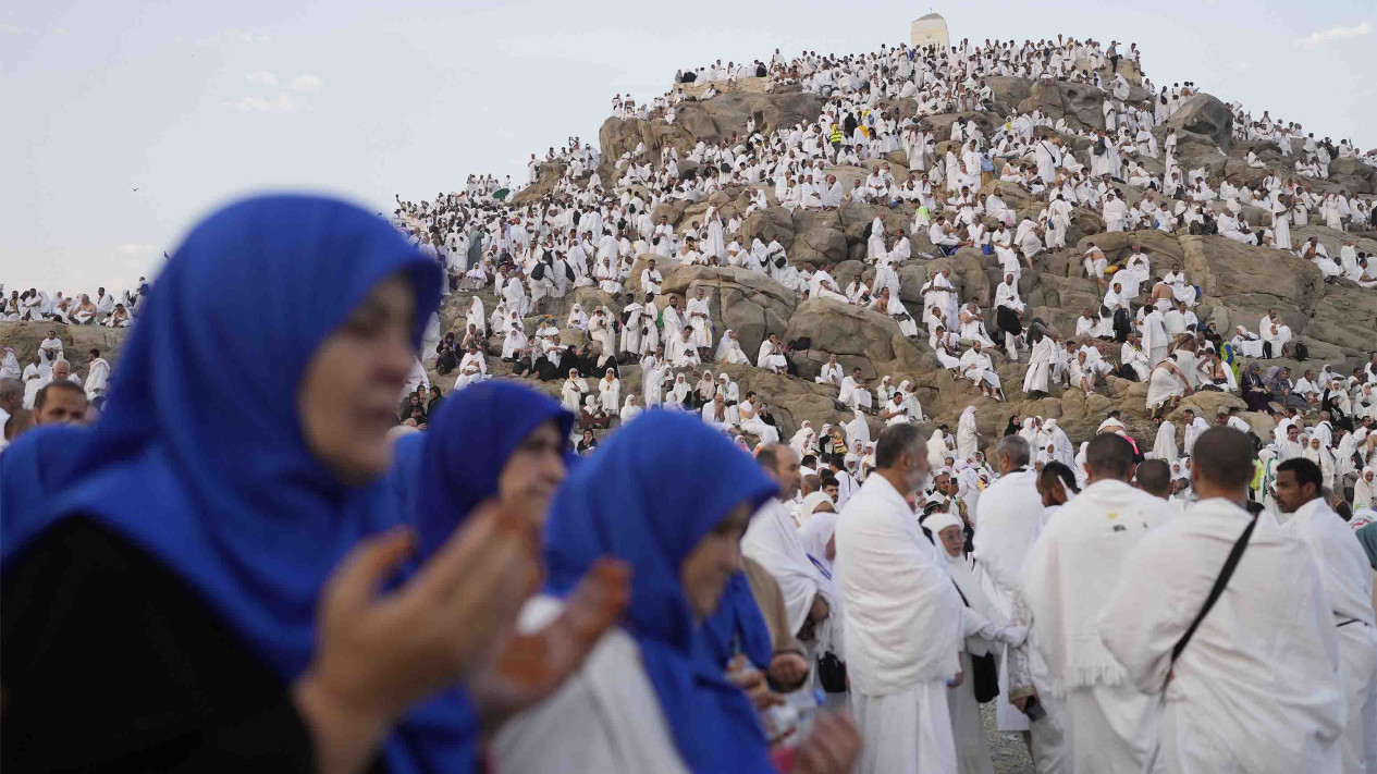 Puncak Haji, Jutaan Jemaah Laksanakan Wukuf di Arafah