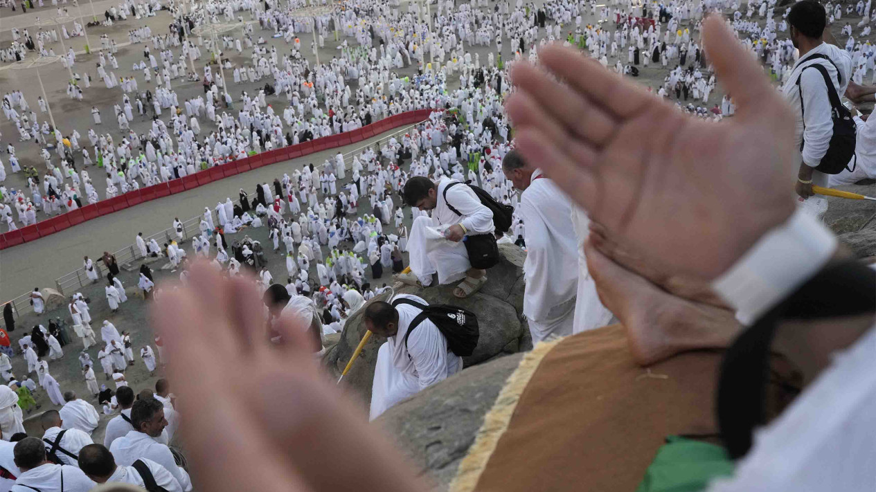 Puncak Haji, Jutaan Jemaah Laksanakan Wukuf di Arafah