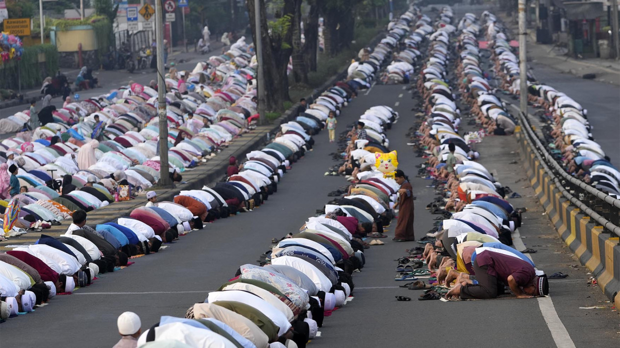 Salat Idul Adha di Jakarta