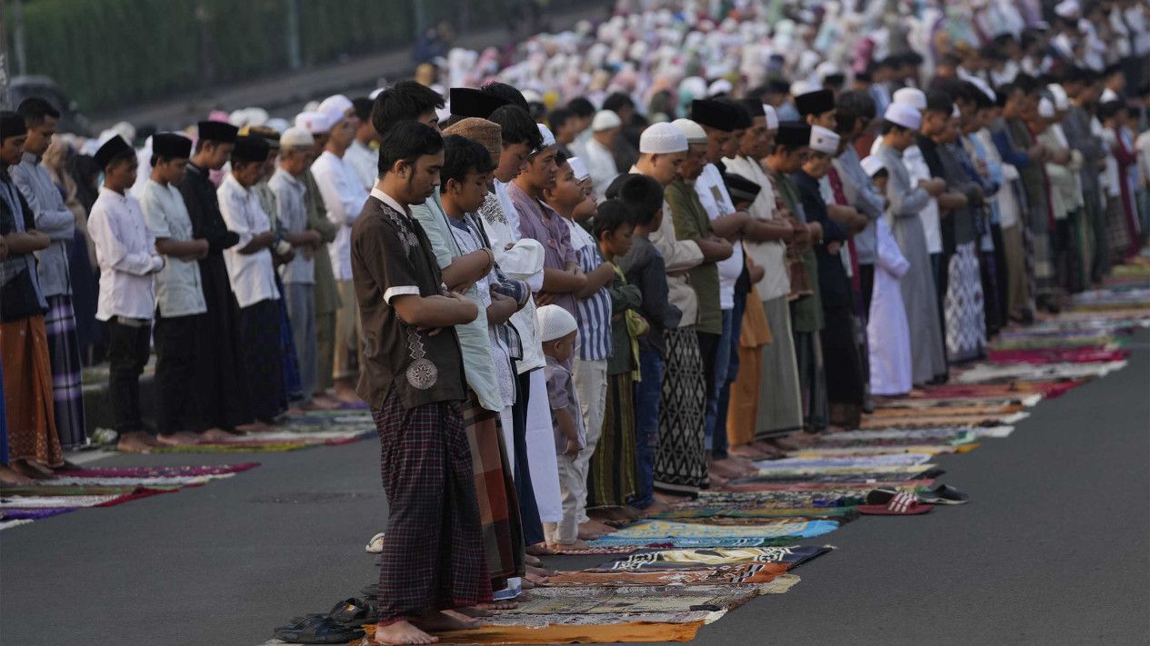 Salat Idul Adha di Jakarta