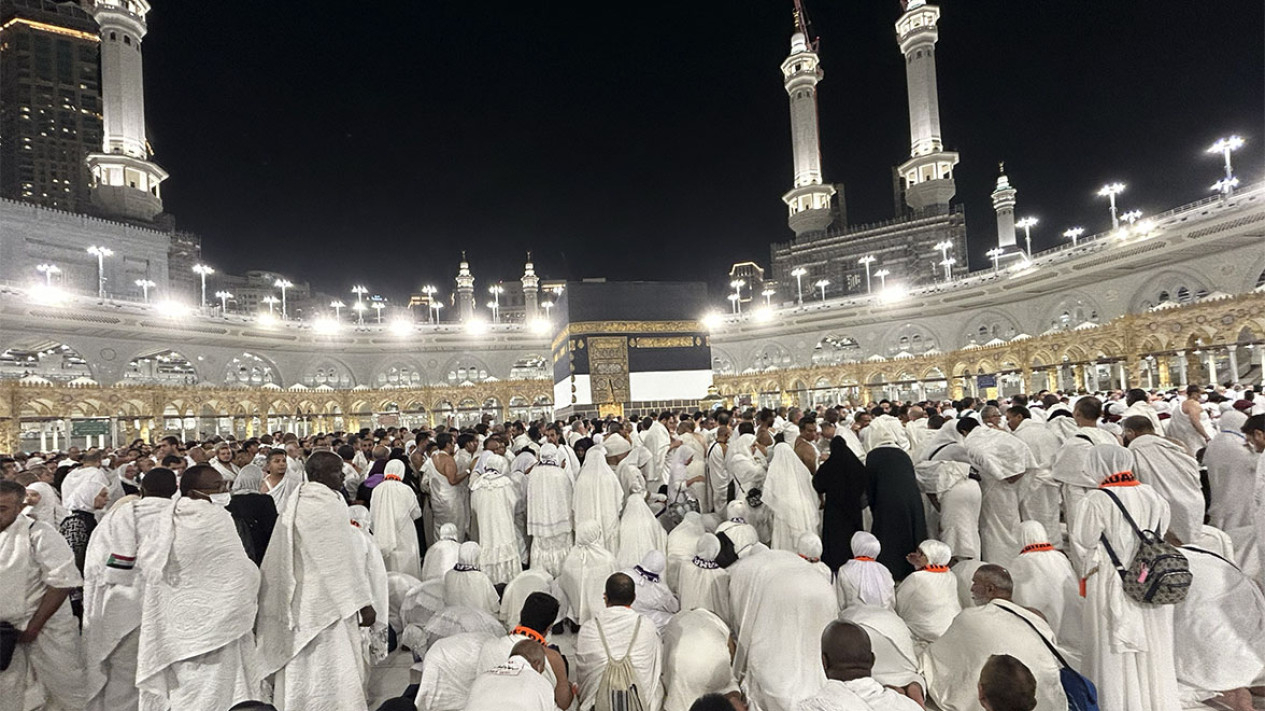 Prosesi Lempar Jumroh & Perayaan Idul Adha Bagi Jamaah Haji