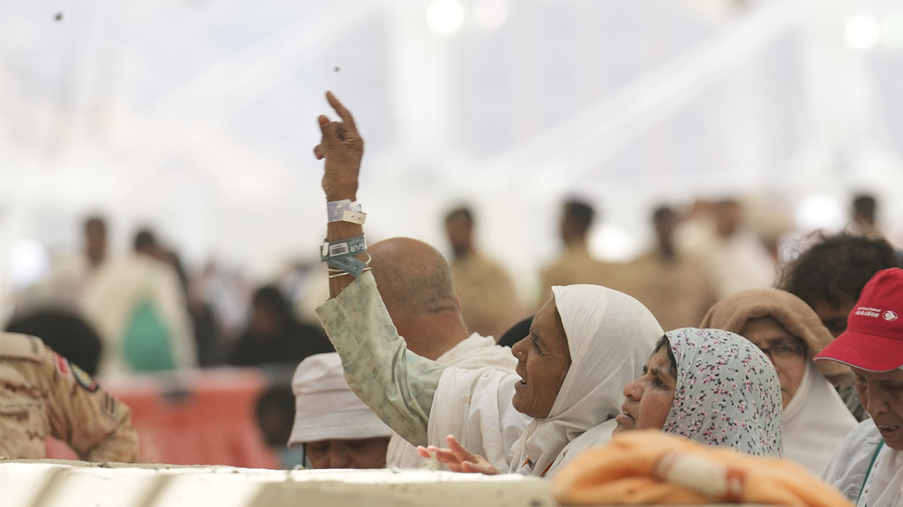 Prosesi Lempar Jumroh & Perayaan Idul Adha Bagi Jamaah Haji