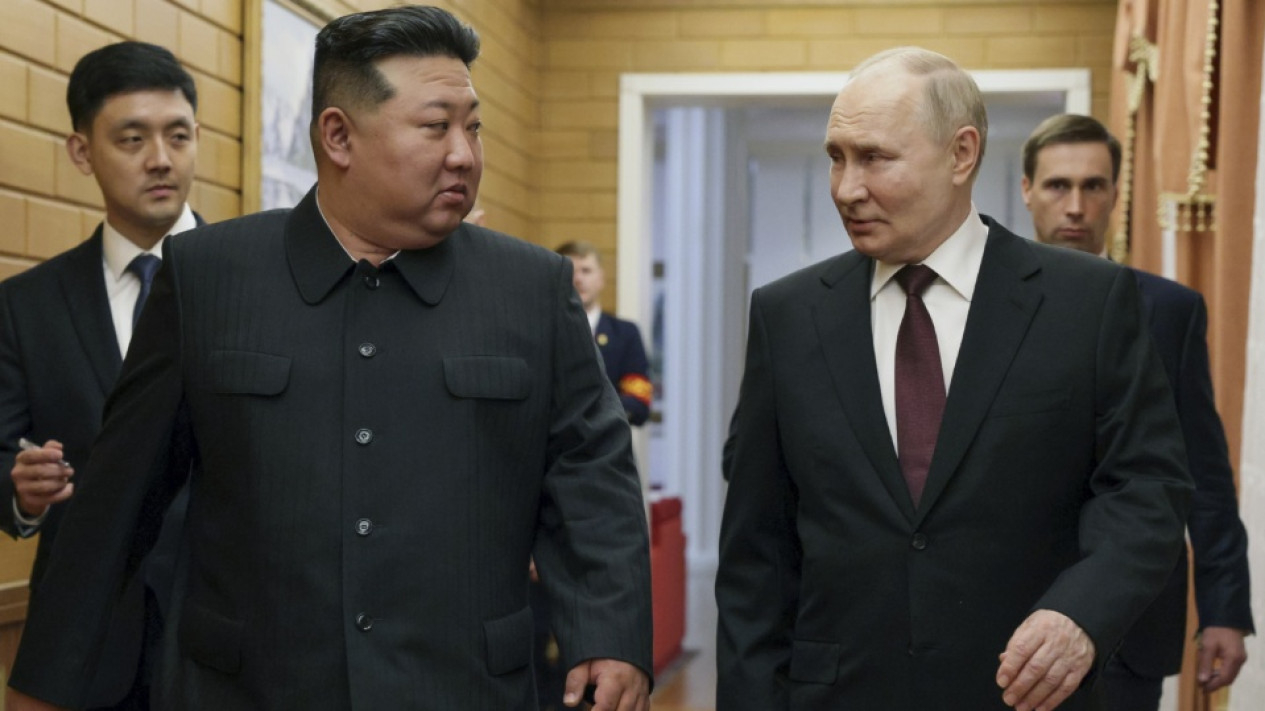 Pertemuan Vladimir Putin dan Kim Jong Un di Korea Utara