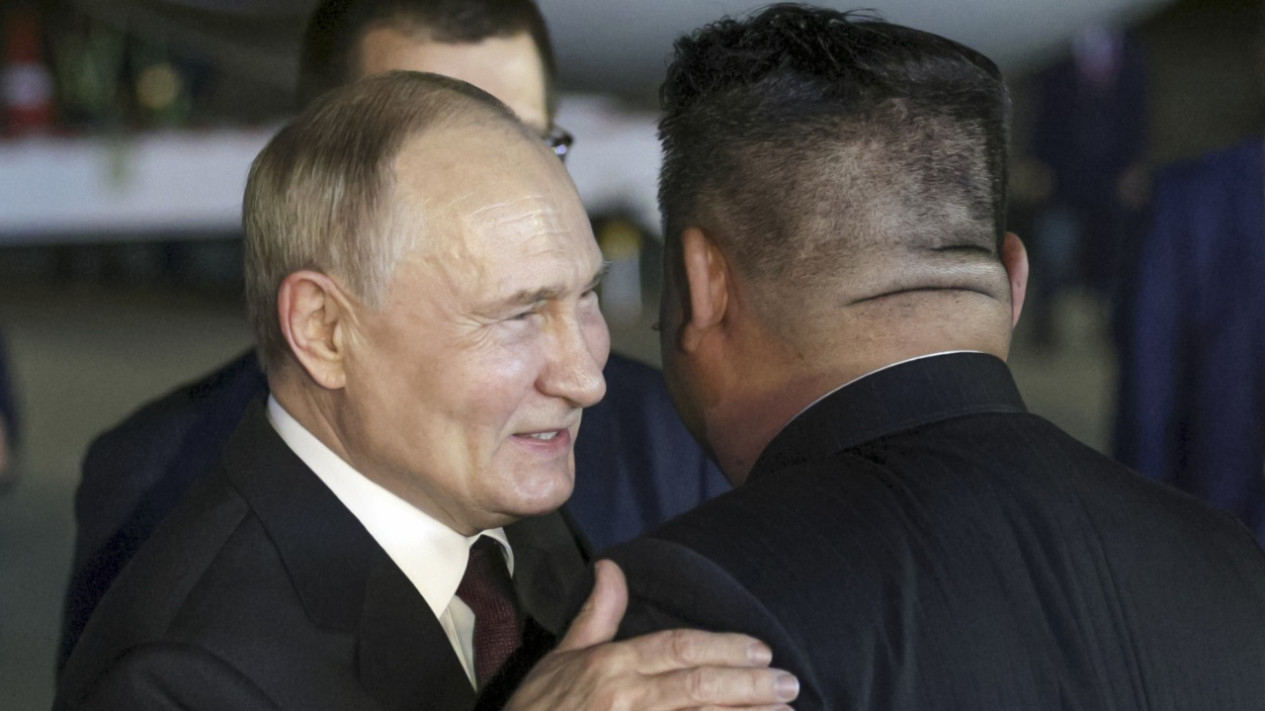 Pertemuan Vladimir Putin dan Kim Jong Un di Korea Utara