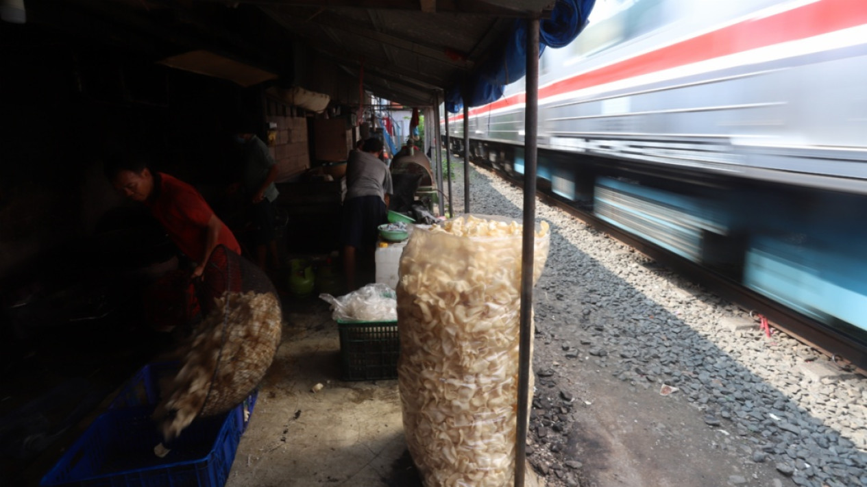 Produksi UMKM Krupuk