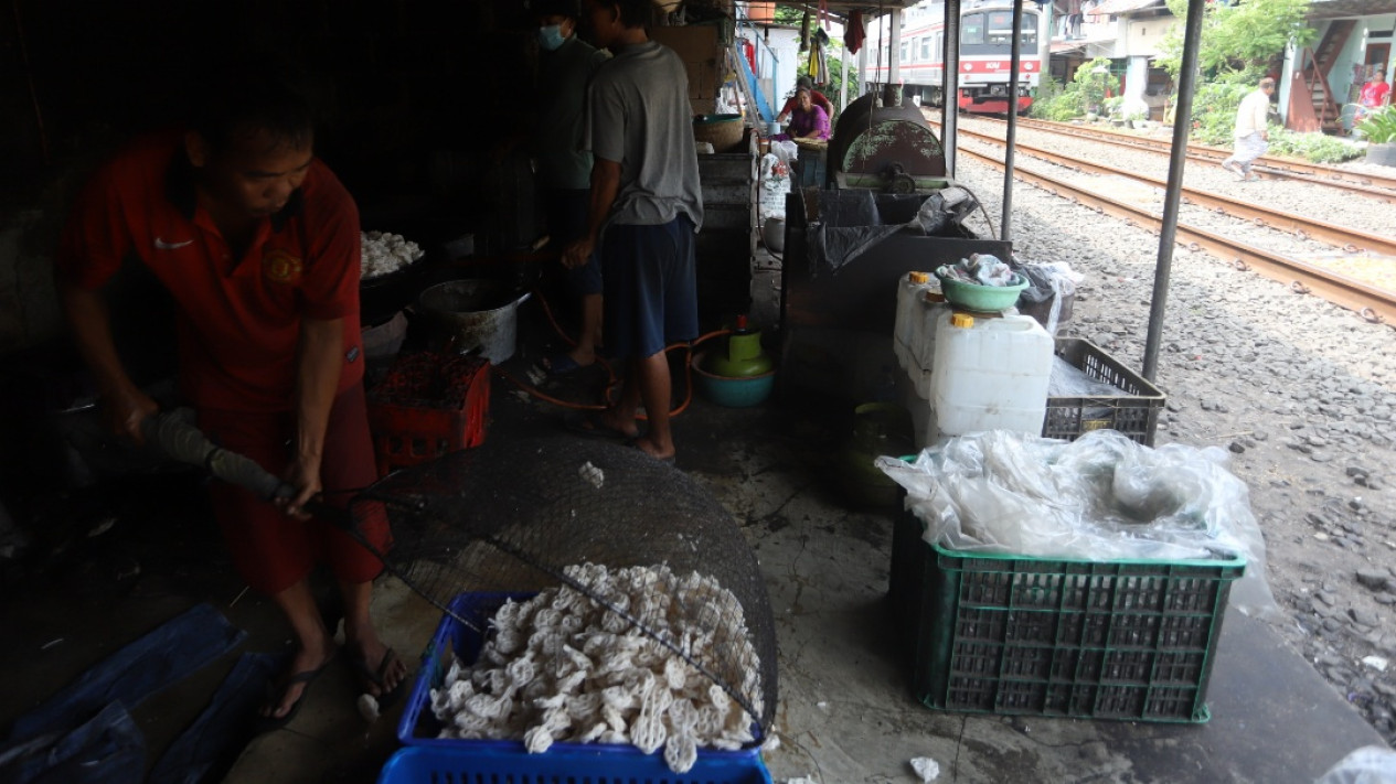 Produksi UMKM Krupuk