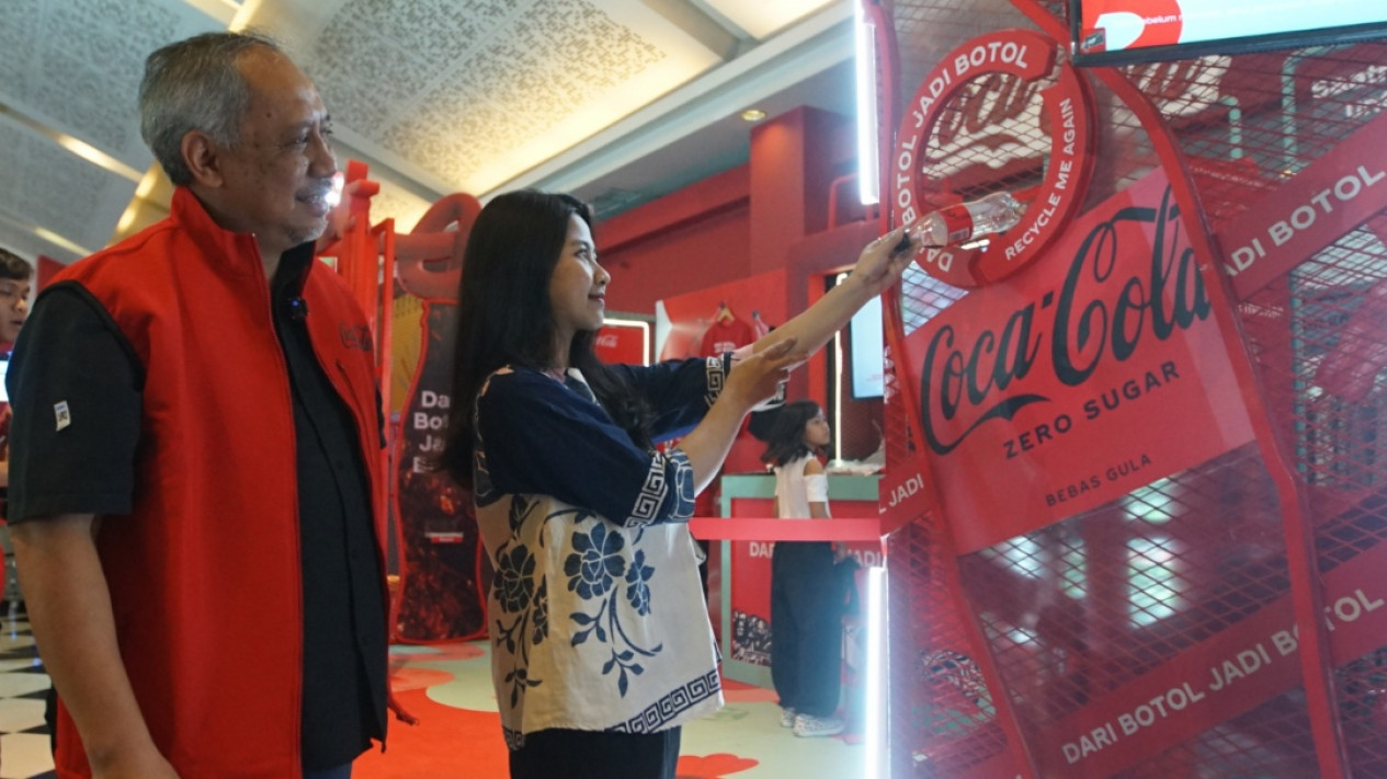 Ekonomi Sirkular Bertajuk ‘Dari Botol Jadi Botol’