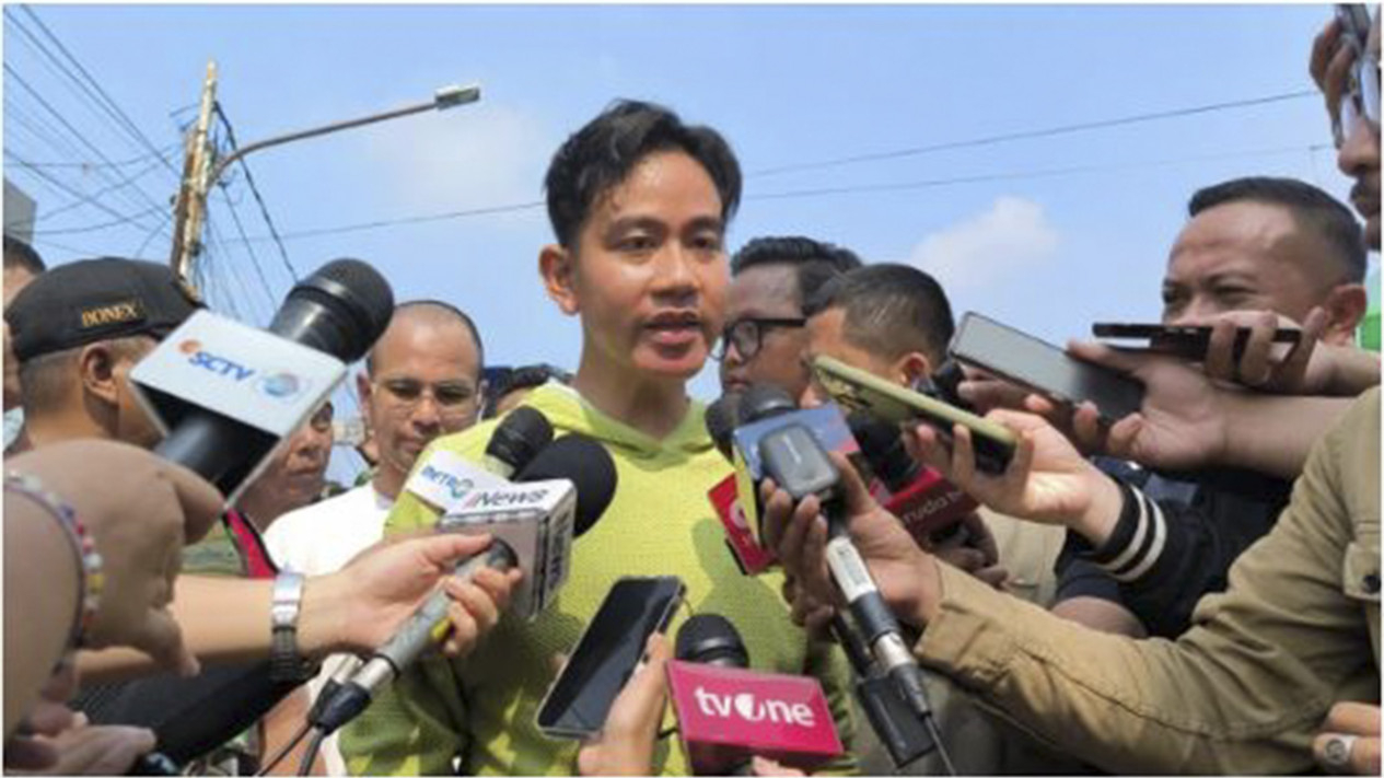 Gibran Rakabuming Raka Blusukan