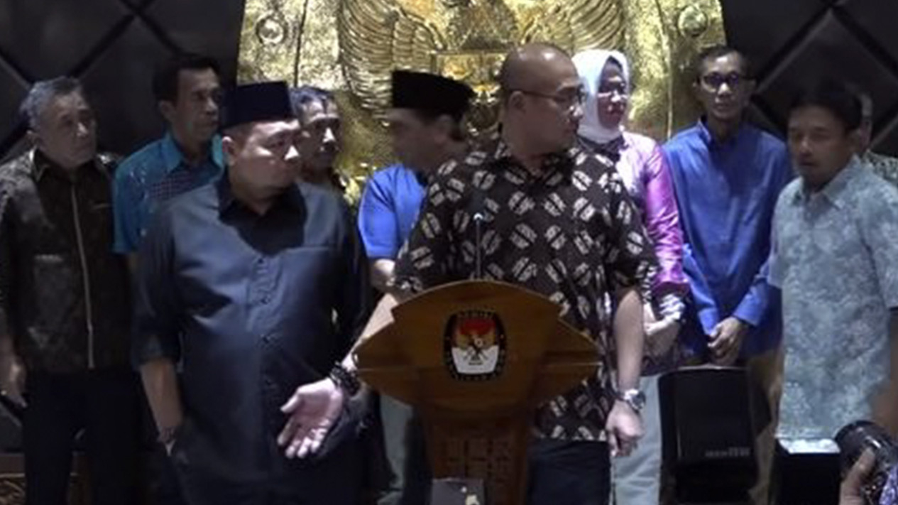 Konpers Ketua KPU Usai Putusan DKPP