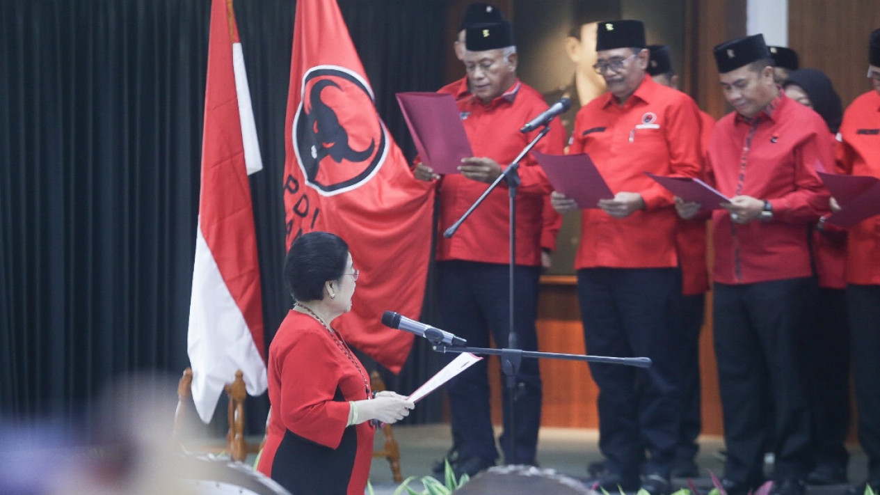 Pelantikan Pengurus DPP PDIP