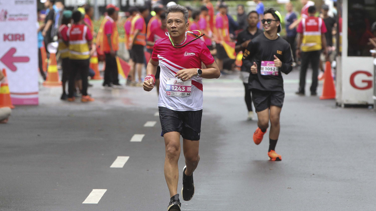 Ribuan Orang Ambil Bagian di Ajang Smartfren Run 2024