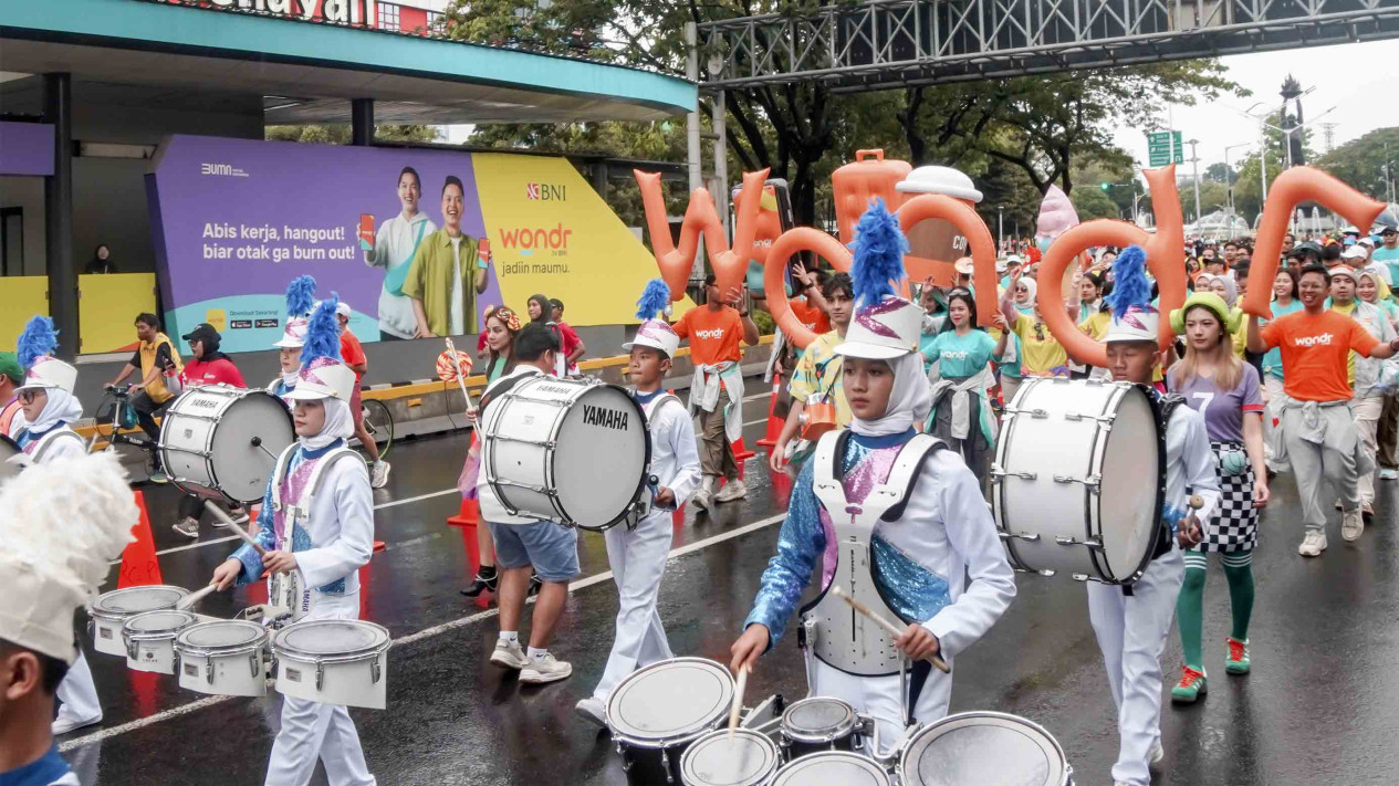 Gelaran wondrPARADE Meriahkan CFD Jakarta