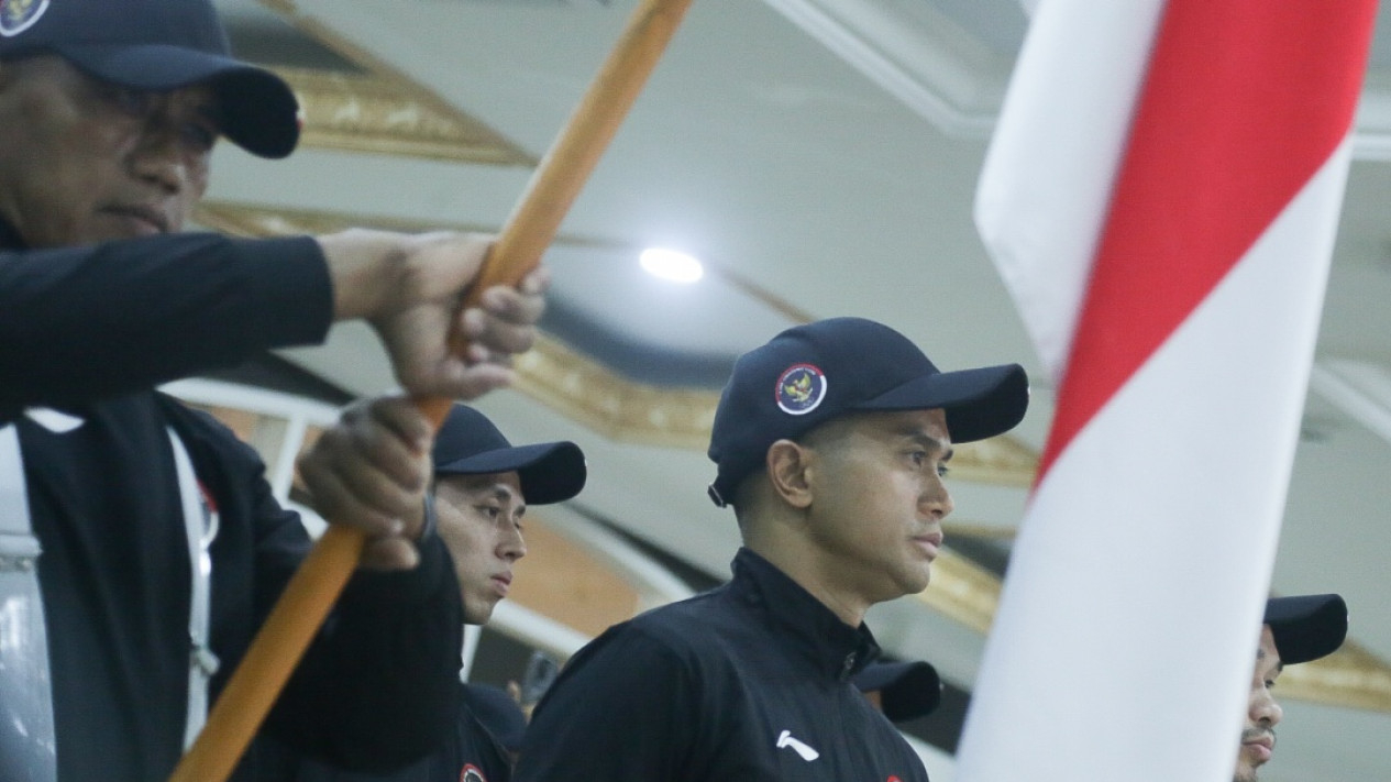 Pengukuhan Kontingen Olimpiade Paris 2024 di Kemenpora