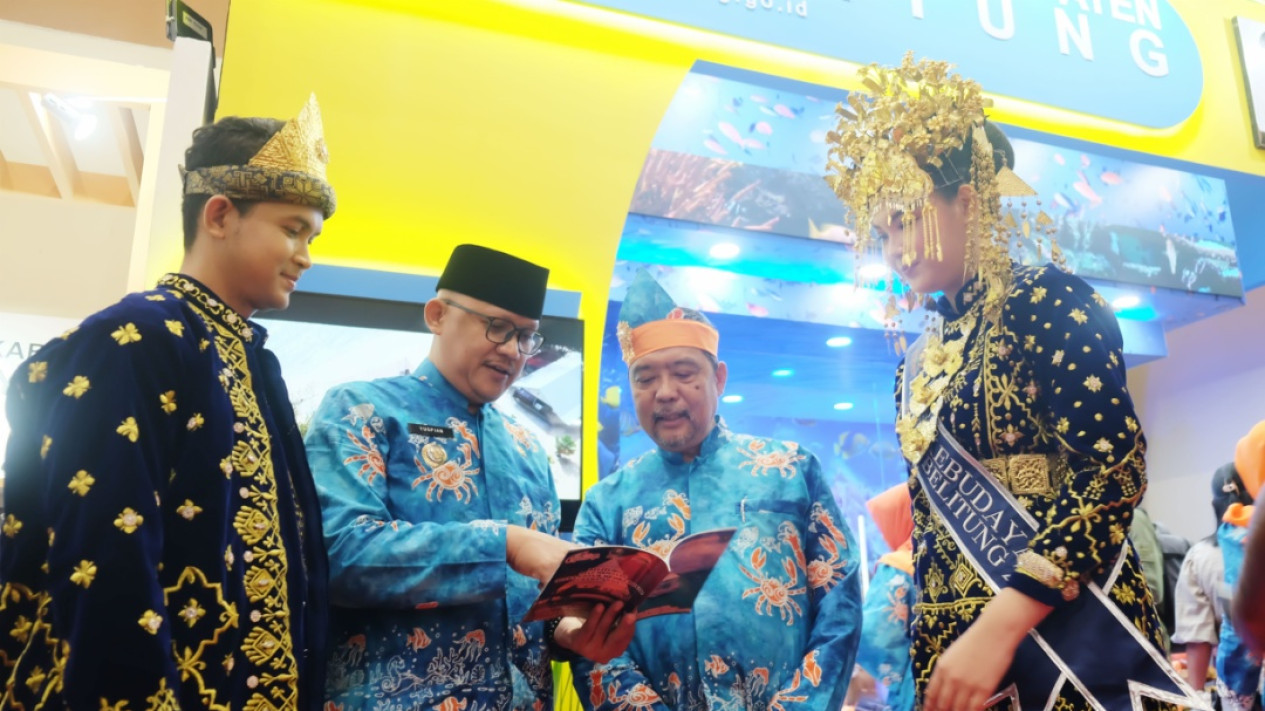 Stan Kabupaten Belitung Hadir di Pameran Apkasi Otonomi Expo