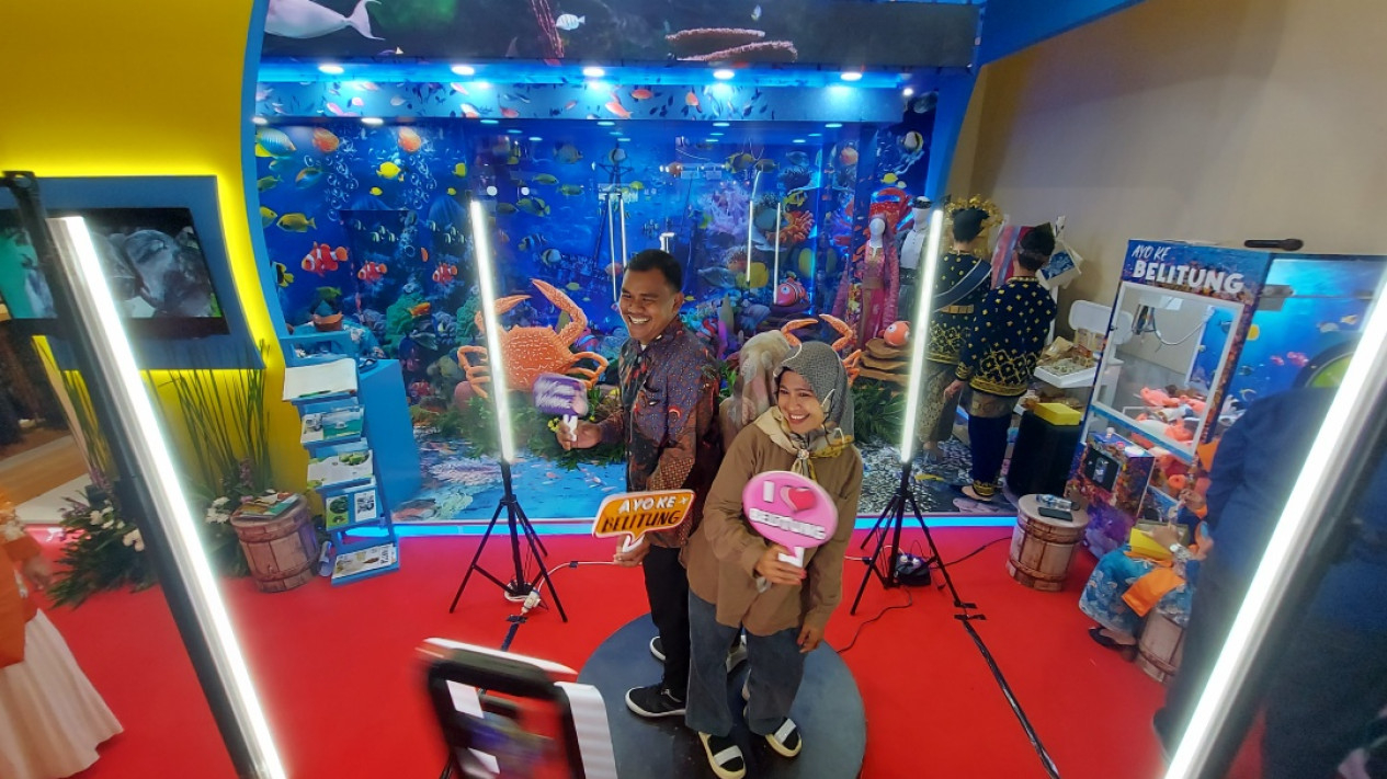 Stan Kabupaten Belitung Hadir di Pameran Apkasi Otonomi Expo