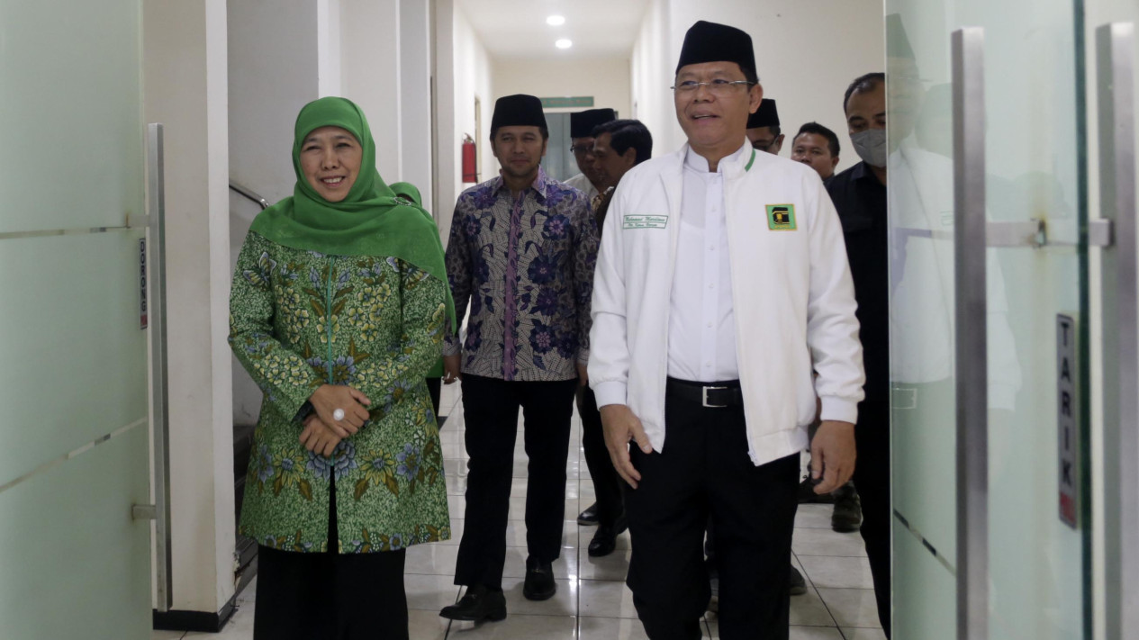 Khofifah-Emil Sambangi PPP Untuk Dukungan Pilgub Jatim