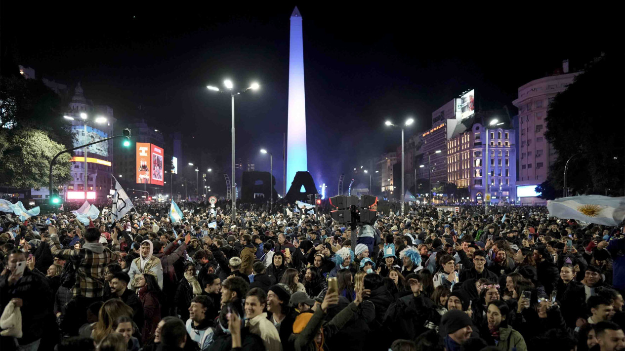 Kota Buenos Aires Bersorak Usai Argentina Juara Copa America
