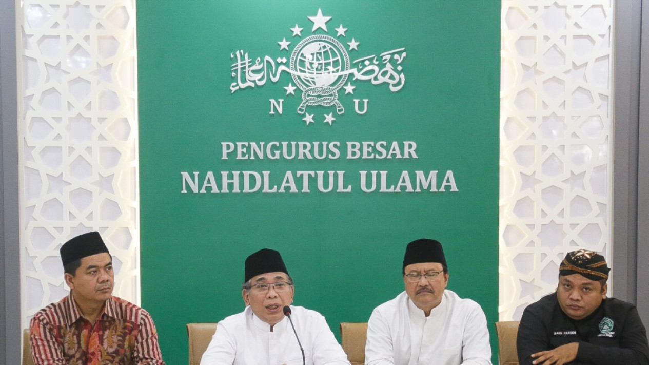 PBNU Konfrensi Pers Terkait Nahdliyin Ketemu Presiden Israel