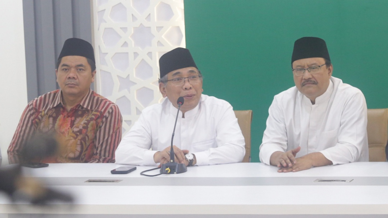PBNU Konfrensi Pers Terkait Nahdliyin Ketemu Presiden Israel