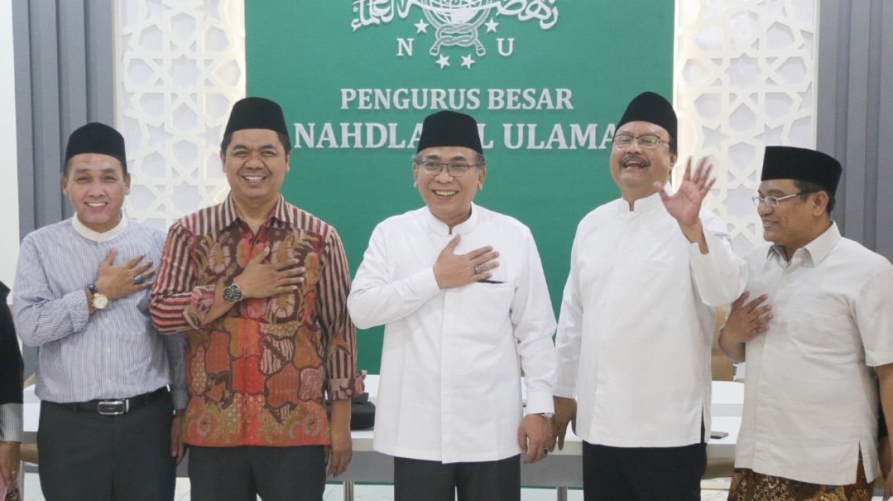 PBNU Konfrensi Pers Terkait Nahdliyin Ketemu Presiden Israel