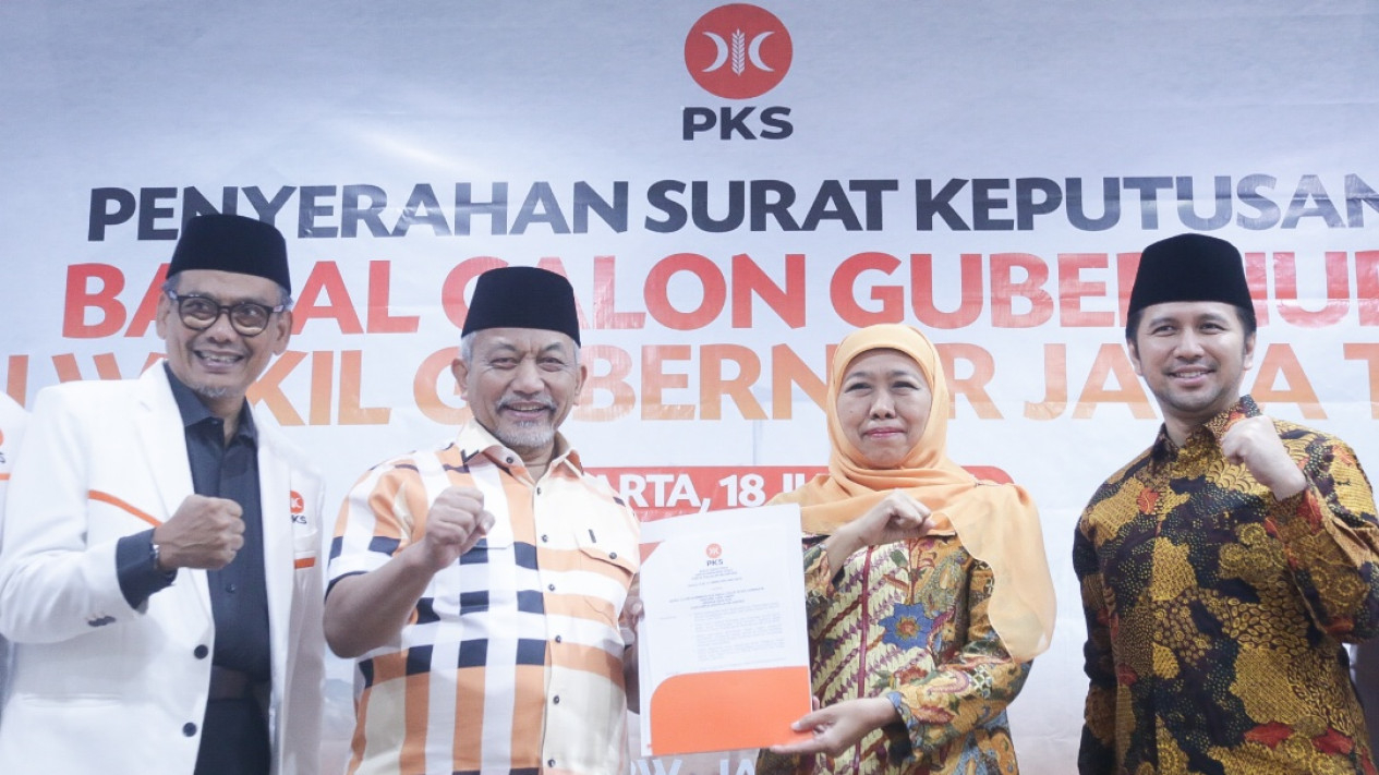 PKS dukung Khofifah-Emil di Pilkada Jawa Timur