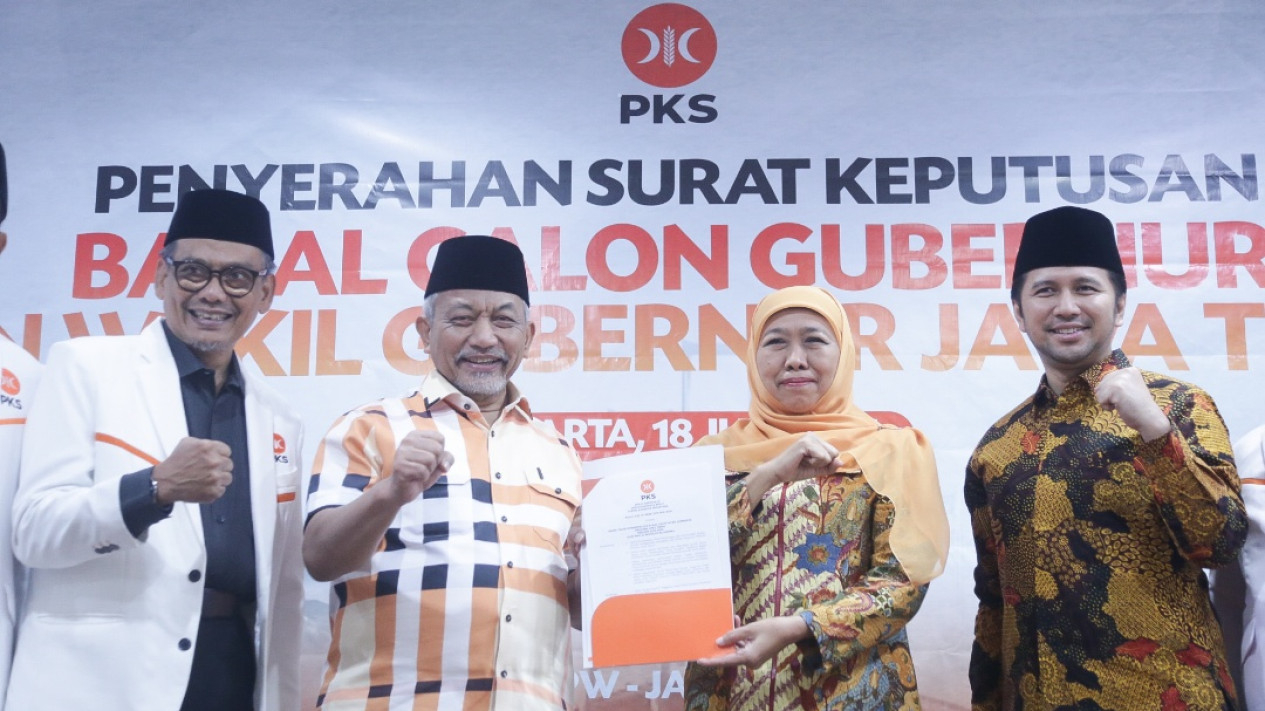 PKS dukung Khofifah-Emil di Pilkada Jawa Timur