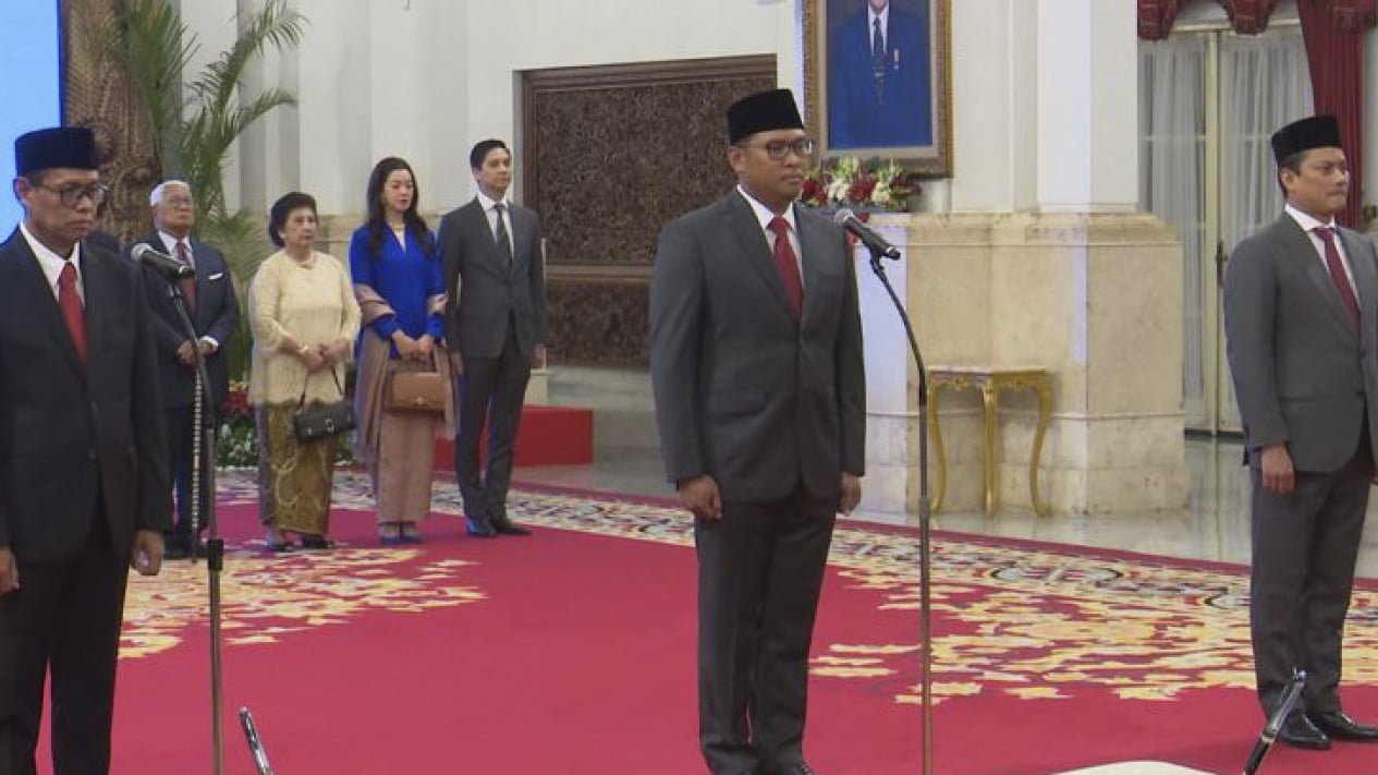 Presiden Jokowi Lantik Tiga Wamen Kabinet Indonesia Maju