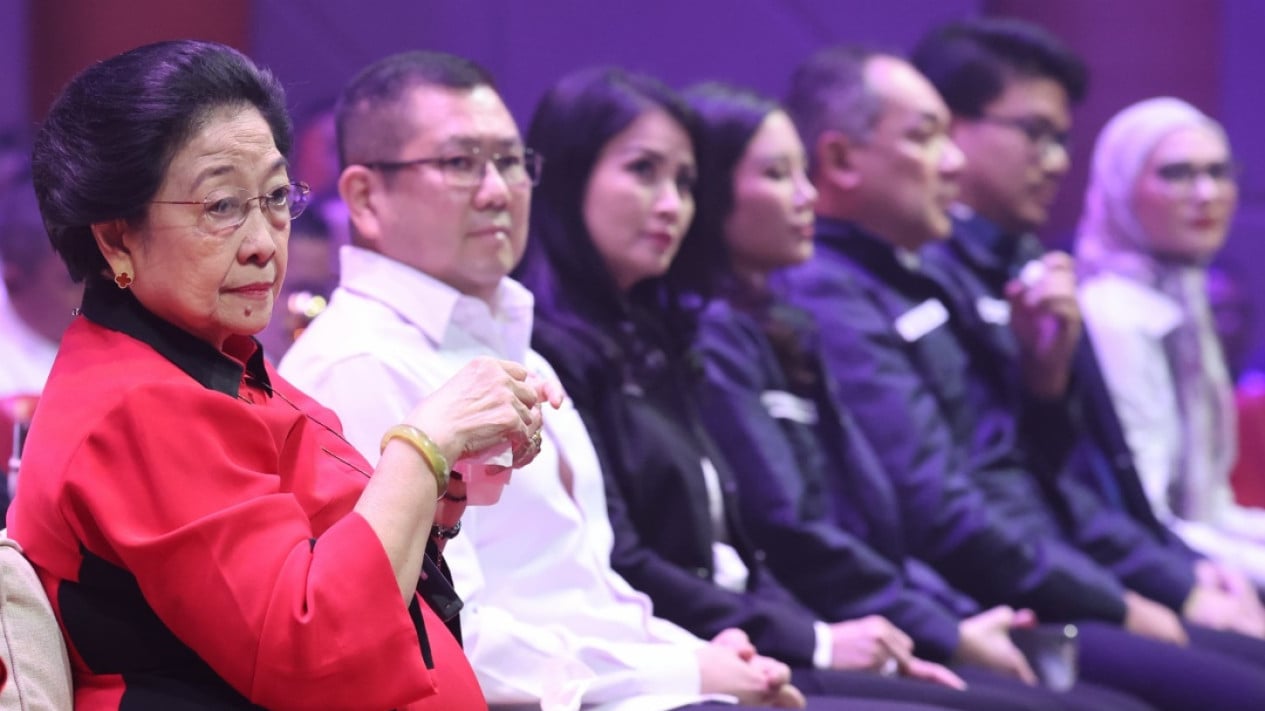 Hadir Mukernas Perindo, Megawati Sampaikan Pidato Kebangsaan