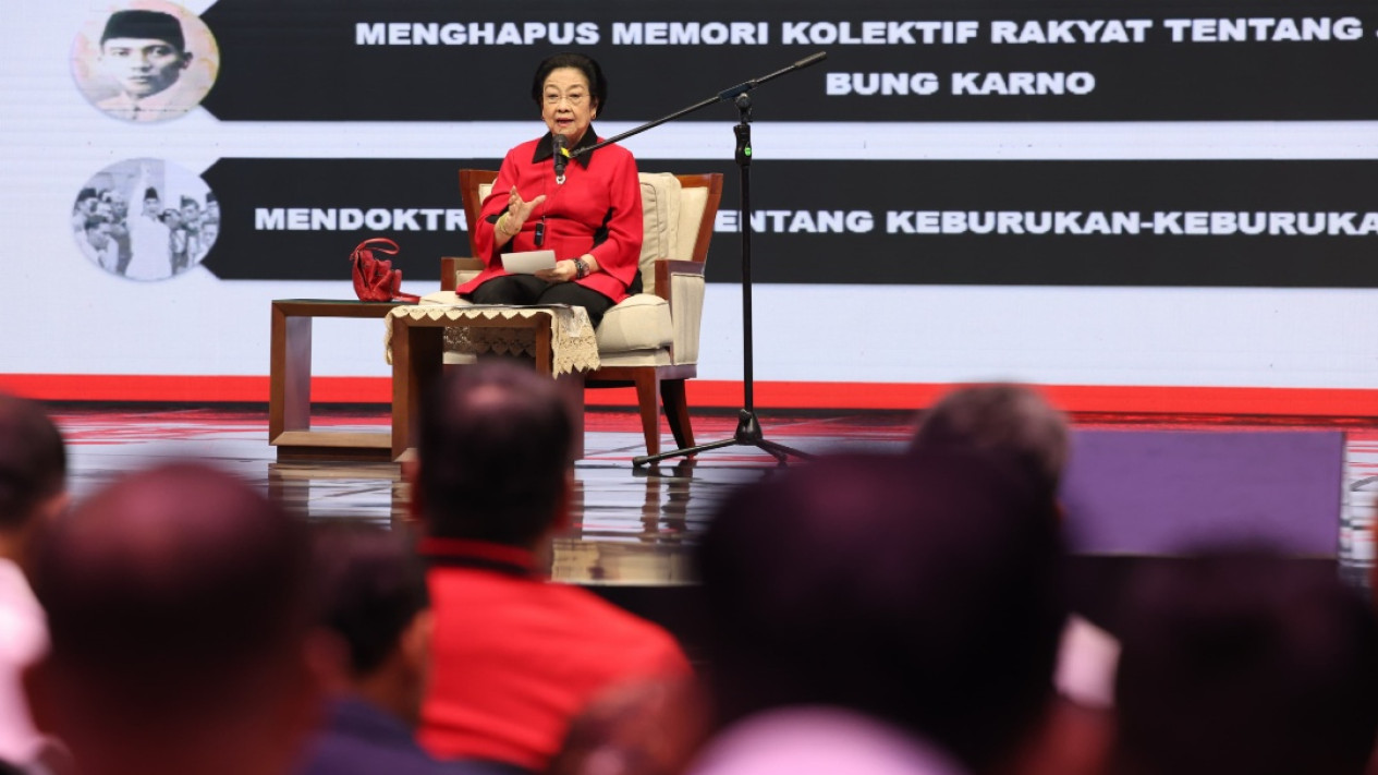 Hadir Mukernas Perindo, Megawati Sampaikan Pidato Kebangsaan