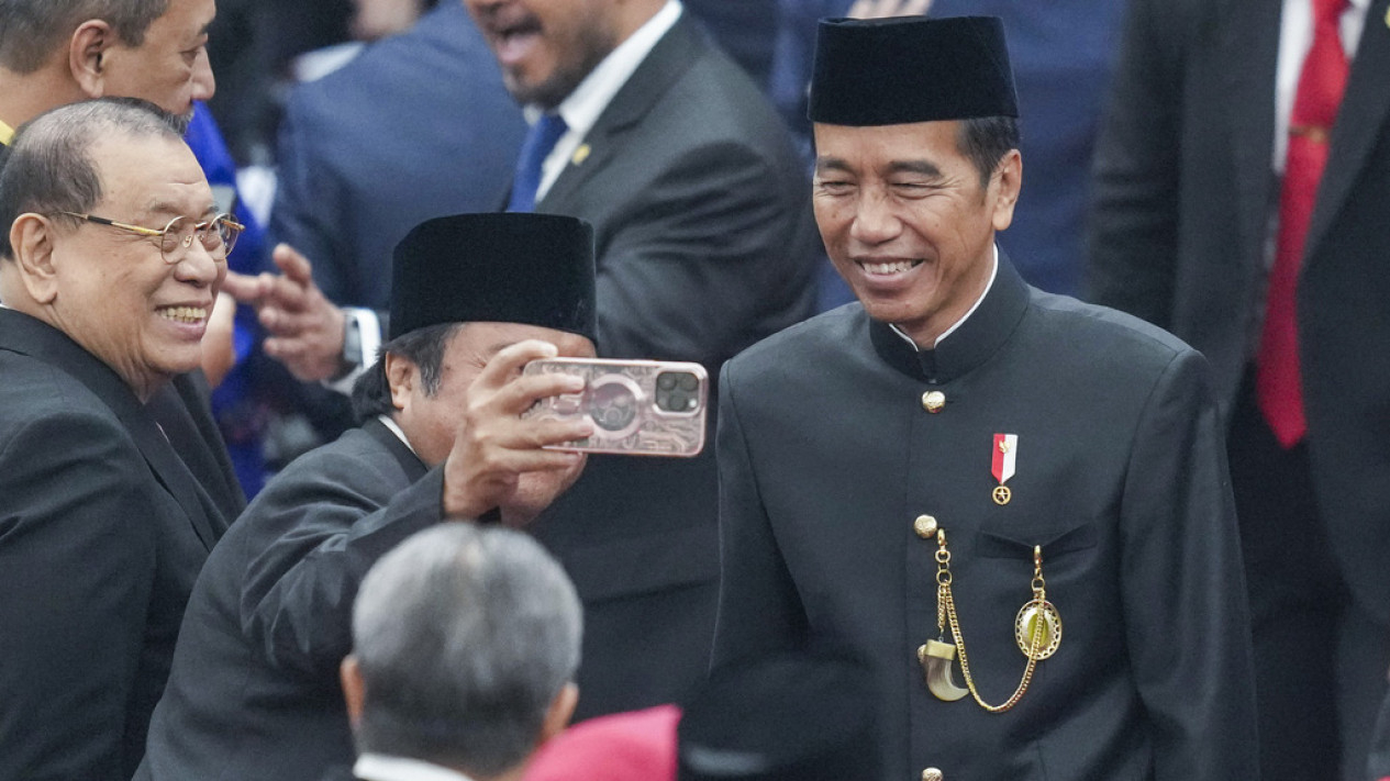 Momen Presiden dan Prabowo Jalan Bereng Usai Sidang Tahunan