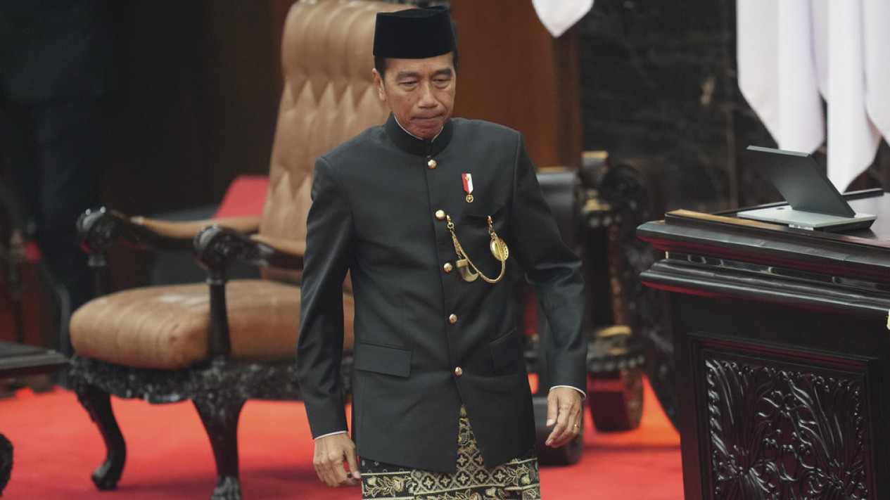 Presiden Jokowi Kenakan Baju Adat Betawi di Sidang Tahunan