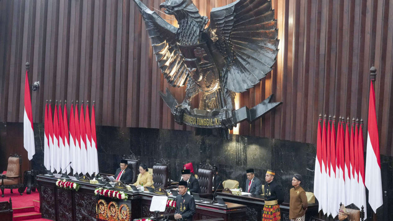 Pidato Kenegaraan Presiden Joko Widodo di Sidang Tahunan MPR