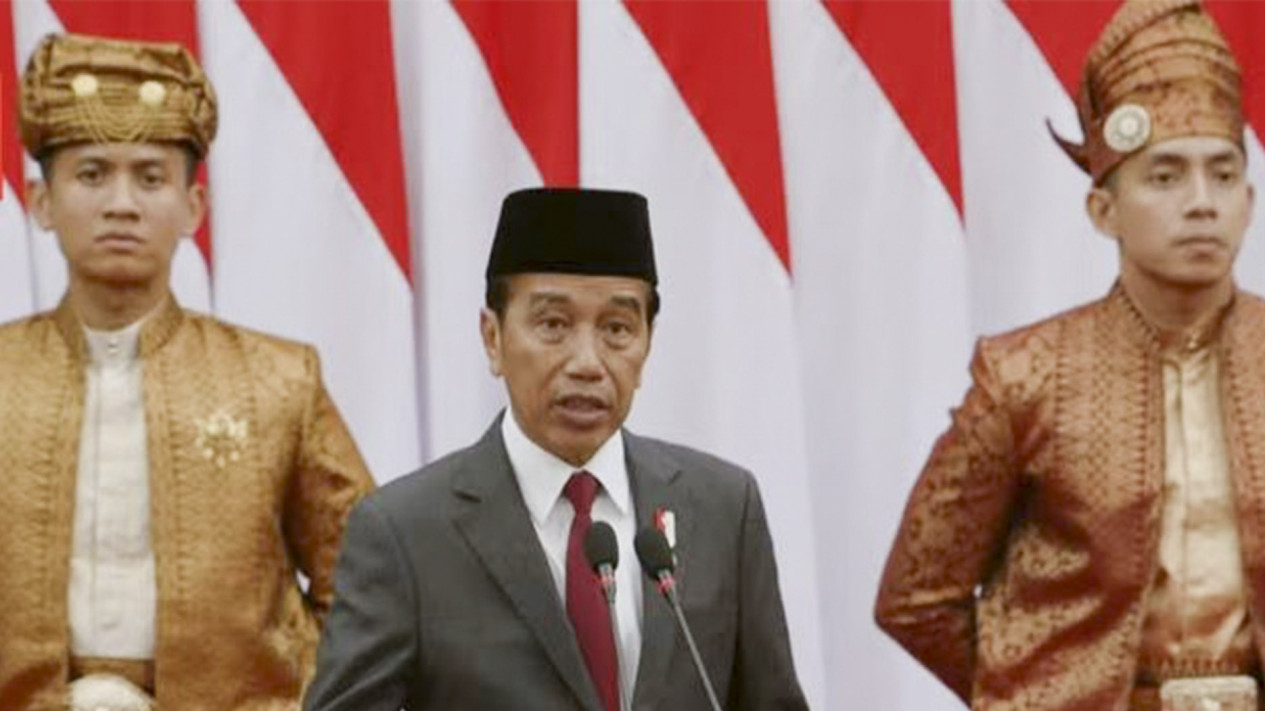 Pidato Presiden Penyampaian RUU APBN 2025 dan Nota Keuangan