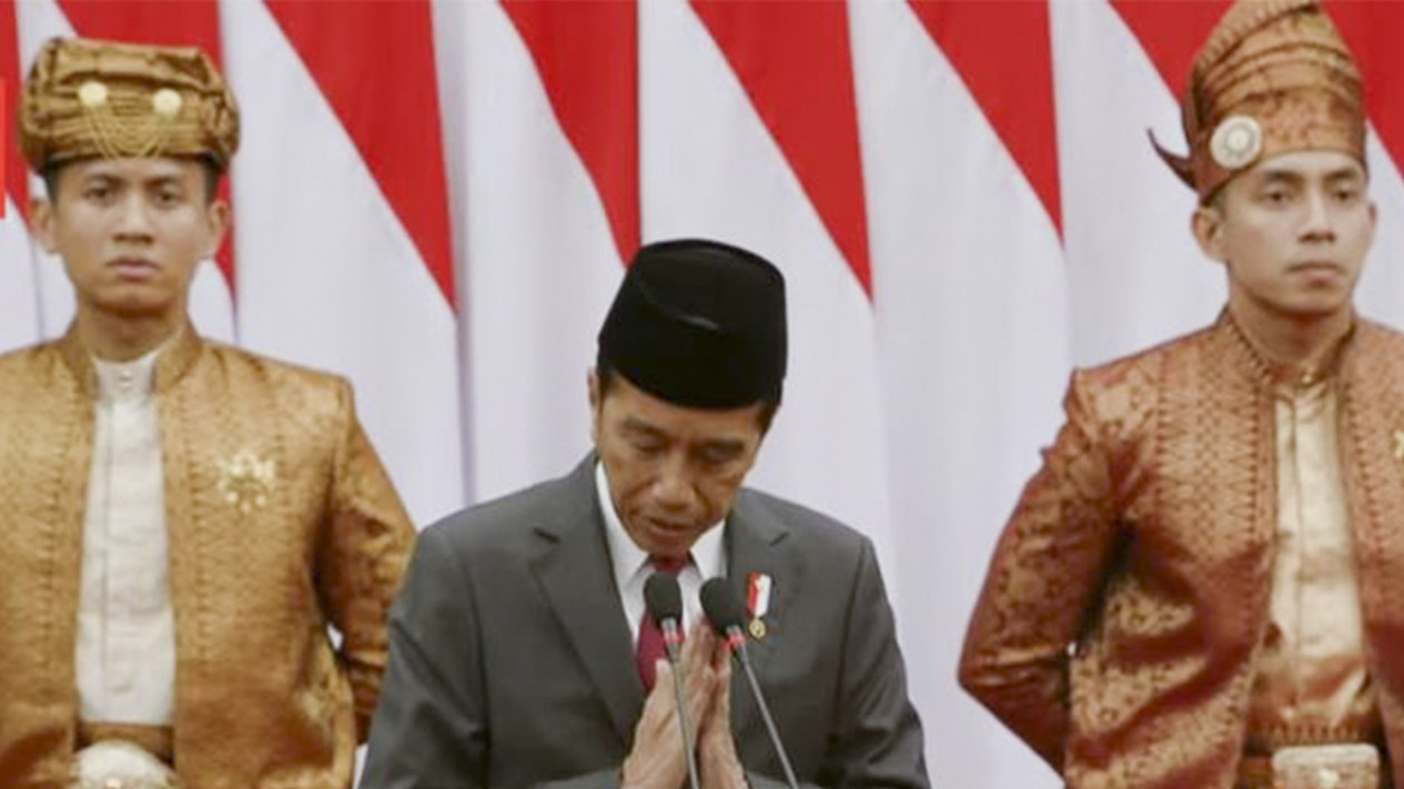 Pidato Presiden Penyampaian RUU APBN 2025 dan Nota Keuangan