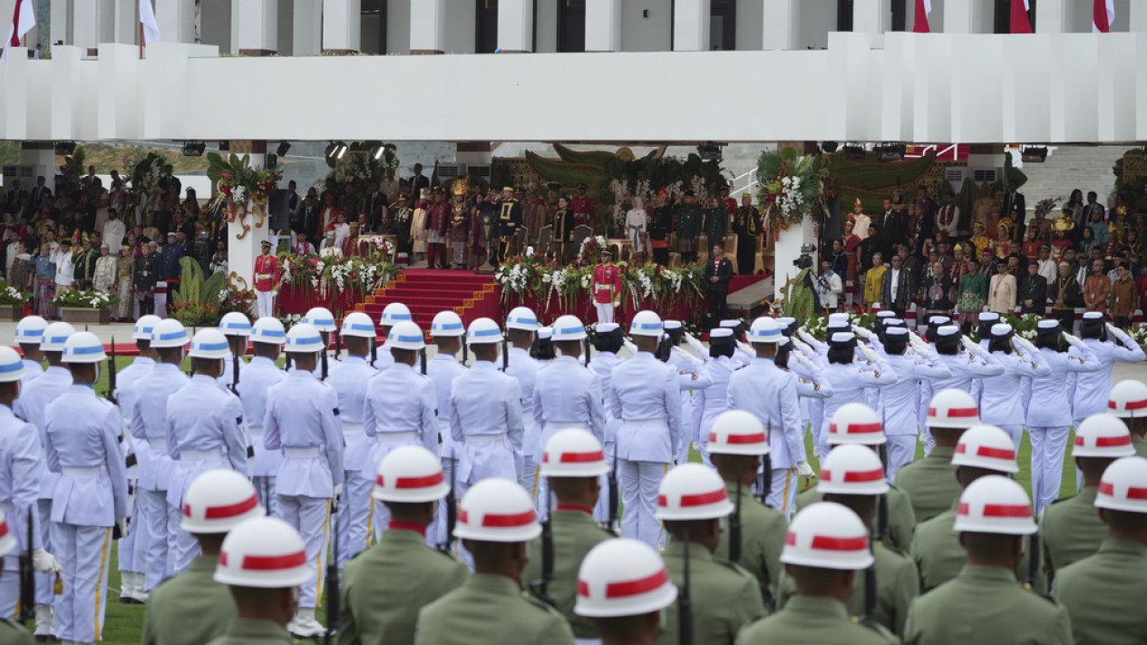 Upacara Proklamasi 17 Agustus 2024 di Istana Negara IKN Vlix.id