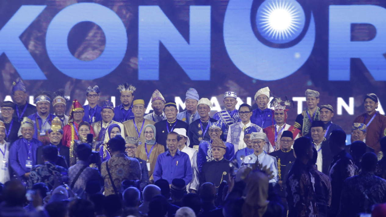 Presiden Jokowi Hadiri Kongres ke-6 PAN dan HUT PAN ke-26