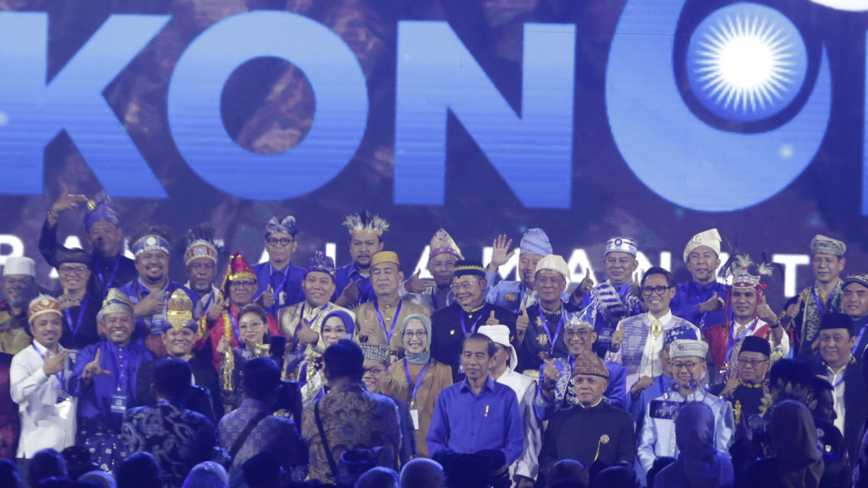 Presiden Jokowi Hadiri Kongres ke-6 PAN dan HUT PAN ke-26