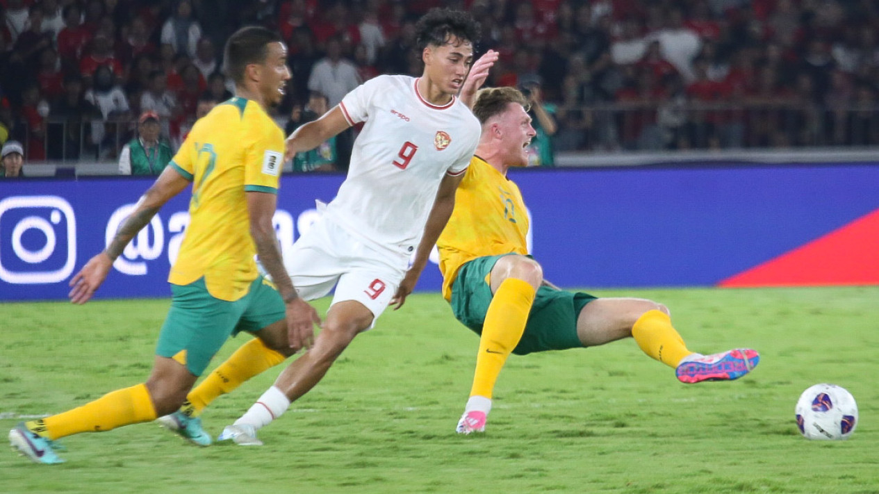 Timnas Indonesia Imbangi Australia di Stadion GBK